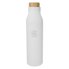 Baja Stainless Steel Bottle – 21 oz - 5356_WHT_Laser
