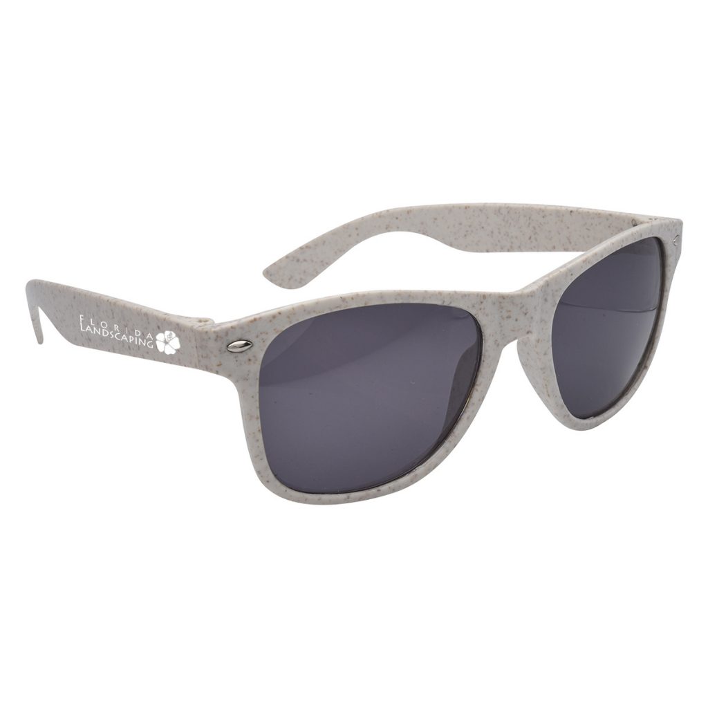 Wheat Malibu Sunglasses - 6272_NAT_Silkscreen