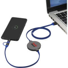 Gamma Wireless Charging Pad with 3-in-1 Cable - download 4