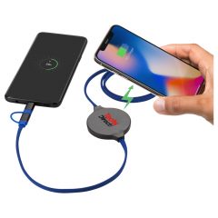 Gamma Wireless Charging Pad with 3-in-1 Cable - download