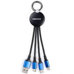 Spotlight Illuminating USB Cable - spotlightcableblue