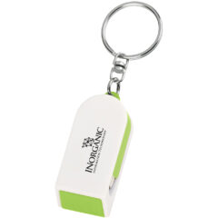 Phone Stand and Screen Cleaner Combo Key Chain - 189_LIM_Padprint