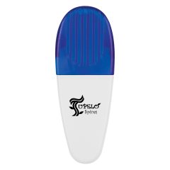 Alligator Clip - 195_WHTBLU_Silkscreen