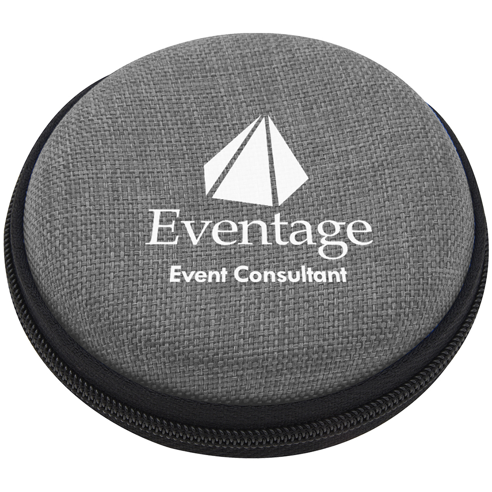 Heathered Tech Travel Case - 2352_GRA_Silkscreen