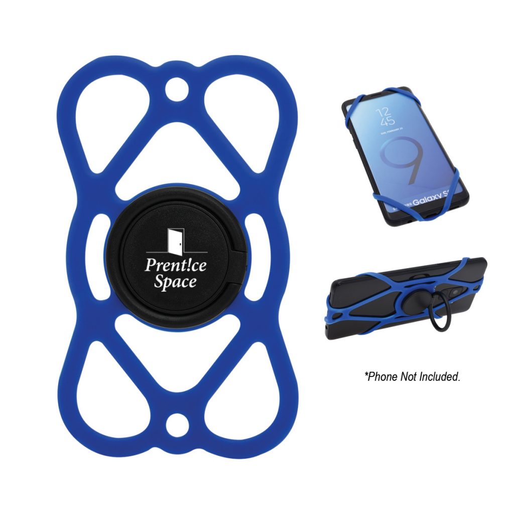 Gripper Phone Holder - 2455_BLU_Padprint