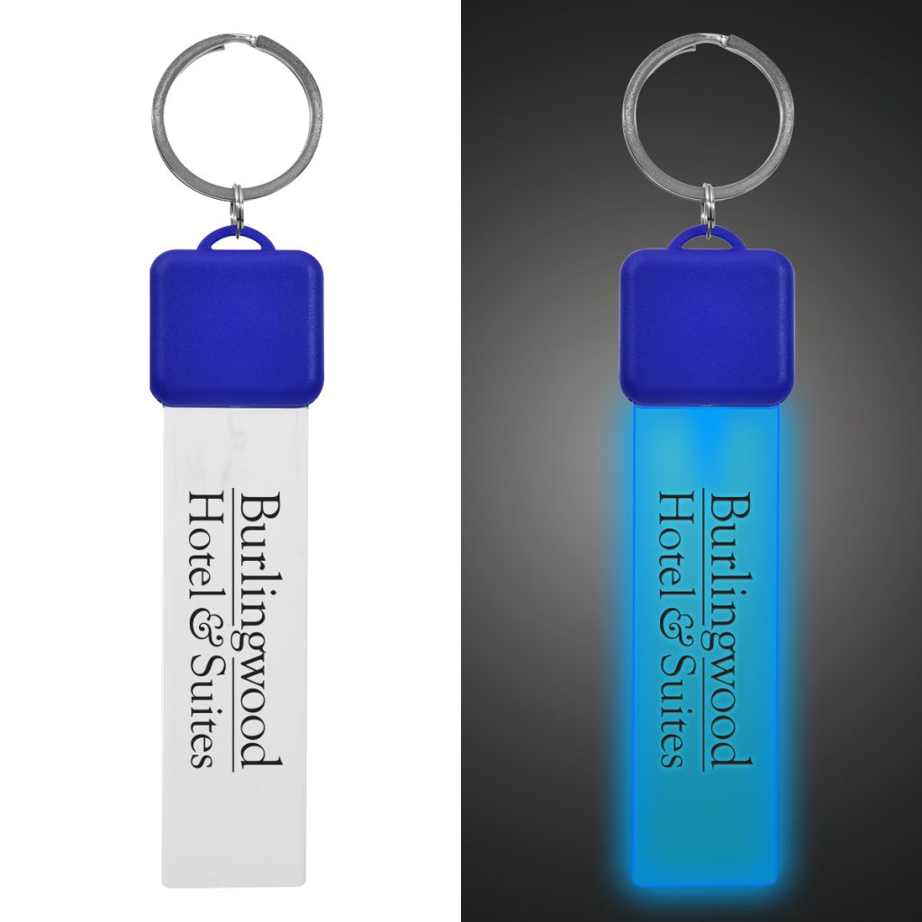 Camryn Light Up Key Ring - 2551_BLU_Lightup_Laser