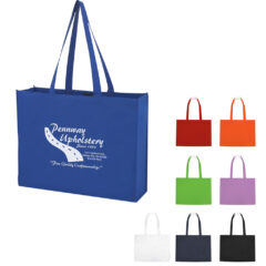 Non-Woven Shopper Tote Bag with Hook and Loop Closure - 3033_group