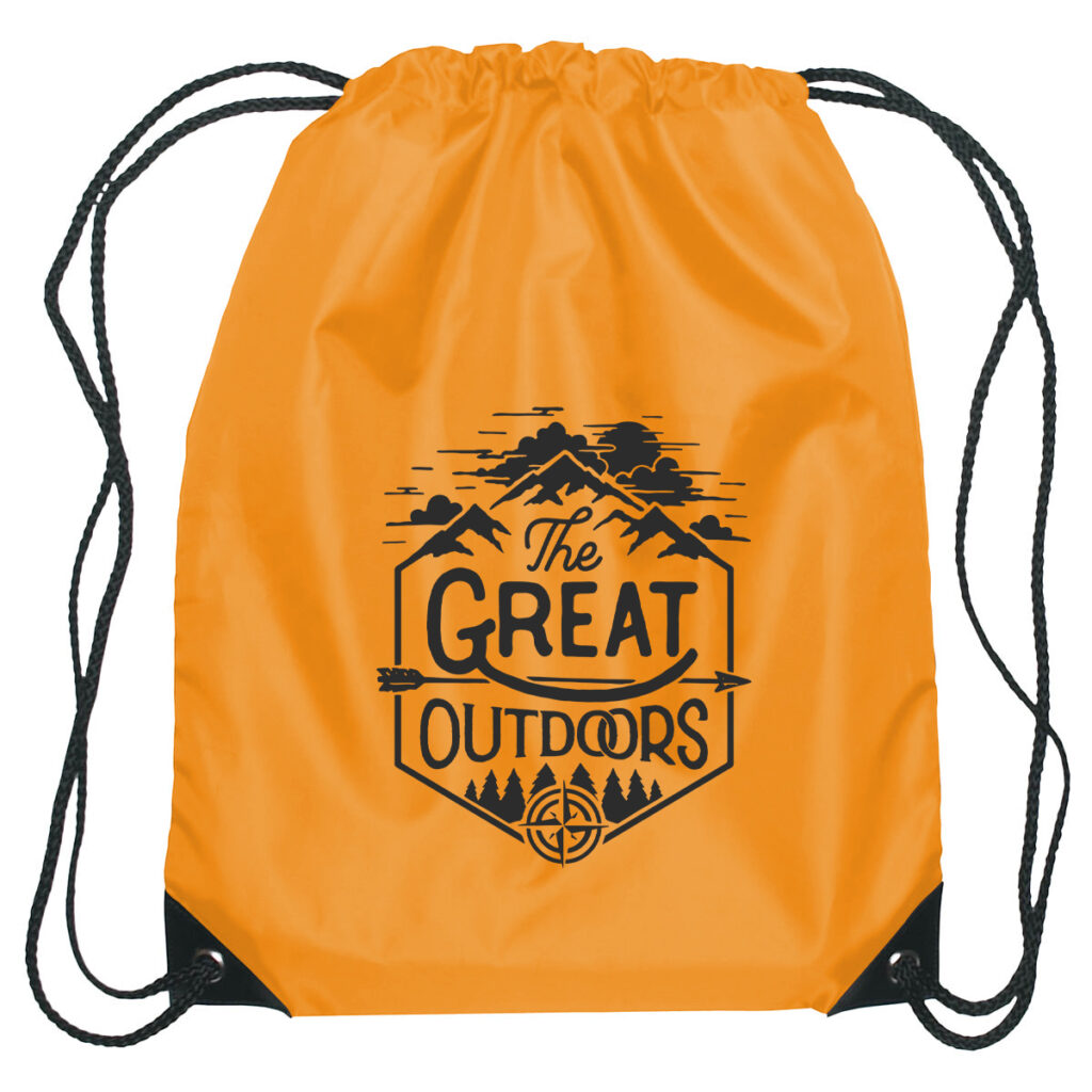 Small Drawstring Sports Pack - 3071_ATHGLD_Silkscreen