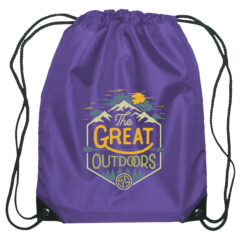 Small Drawstring Sports Pack - 3071_PUR_Colorbrite