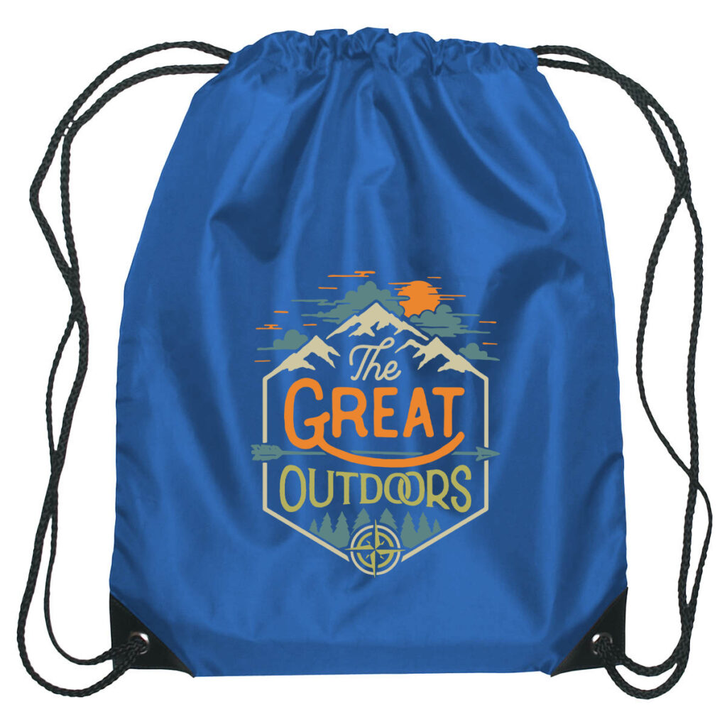 Small Drawstring Sports Pack - 3071_ROY_Colorbrite