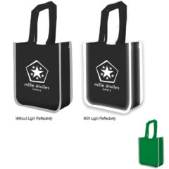 Reflective Non-Woven Lunch Tote and Shopper - 3397_group