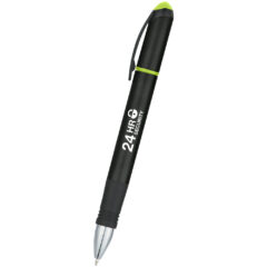 Domain Pen with Highlighter - 347_BLK_Silkscreen
