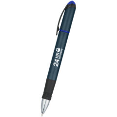 Domain Pen with Highlighter - 347_BLU_Silkscreen