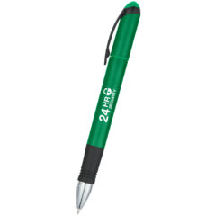 Domain Pen with Highlighter - 347_GRN_Silkscreen