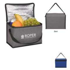 Heathered Non-Woven Cooler Lunch Bag – 6 cans - 421_group
