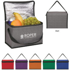 Heathered Non-Woven Cooler Lunch Bag - 421_group