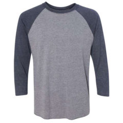 Next Level Unisex Triblend Three-Quarter Sleeve Raglan - 45899_f_fm