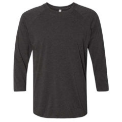 Next Level Unisex Triblend Three-Quarter Sleeve Raglan - 55231_f_fm