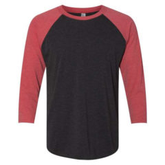 Next Level Unisex Triblend Three-Quarter Sleeve Raglan - 55232_f_fm