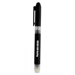 Illuminate 4-in-1 Highlighter Stylus Pen with LED - 605_BLK_Silkscreen