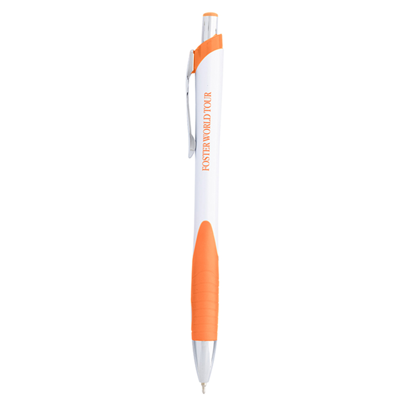 Haven Sleek Write Pen - 616_WHTORN_Silkscreen