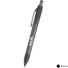 Oasis Bottle-Inspired Pen - 660_TRNBLKBLK_Silkscreen