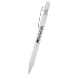 Roxbury Incline Stylus Pen - 698_WHTWHT_Silkscreen