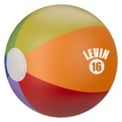 Rainbow Beach Ball - 16"