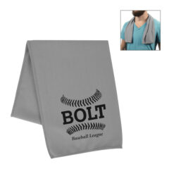 rPET Cooling Sport Towel - 7857_GRA_Silkscreen