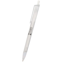 Slim Click Translucent Pen - 785_FSTCLR_Silkscreen
