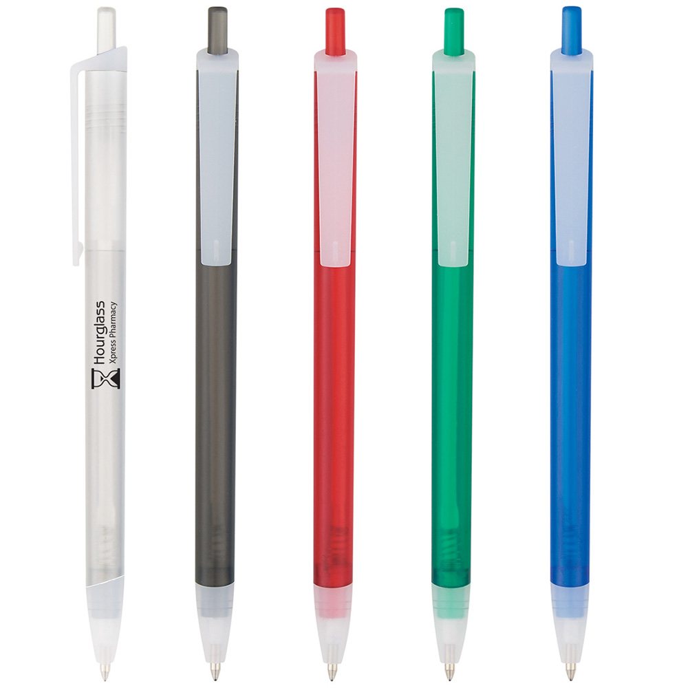 Slim Click Translucent Pen - 785_group
