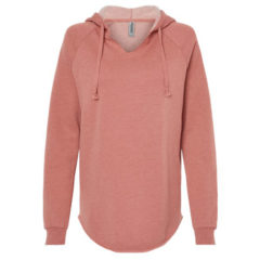 Independent Trading Co. Women’s Lightweight California Wave Wash Hooded Sweatshirt - 79625_f_fm