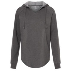 Independent Trading Co. Women’s Lightweight California Wave Wash Hooded Sweatshirt - 79629_f_fm