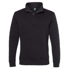 J. America Quilted Snap Pullover - 81880_f_fm