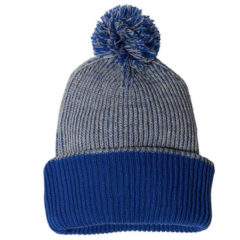 Sportsman 12″ Knit Speckled Pom-Pom Beanie - 82412_f_fm