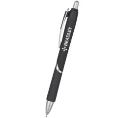 Dotted Grip Sleek Write Pen - 886_BLK_Silkscreen