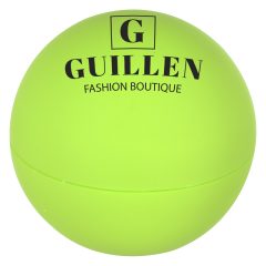 Rubberized Lip Moisturizer Ball - 9284_LIM_Silkscreen