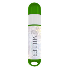 Metallic Lip Balm and Lip Moisturizer Stick - 9299_METGRN_White_Label