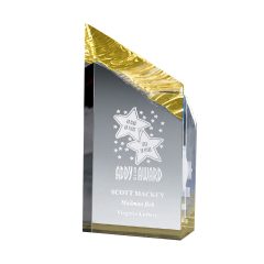 Medium Chisel Tower Award - 10012_GLD_Laser