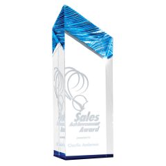 Large Chisel Tower Award - 10013_BLU_Laser