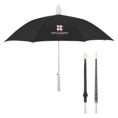 Umbrella With Collapsible Cover – 46″ Arc - 4023_BLK_Colorbrite