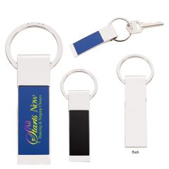 Two-Tone Rectangle Key Tag - 4795_group