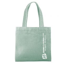 Itty Bitty Tote Corduroy - 5005-cr-frostedmint