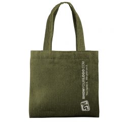 Itty Bitty Tote Corduroy - 5005-cr-olive