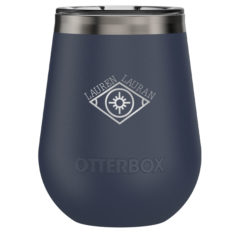 Otterbox® Elevation® Wine Tumbler–10 Oz. - 5413_BLUSTEEL_Laser