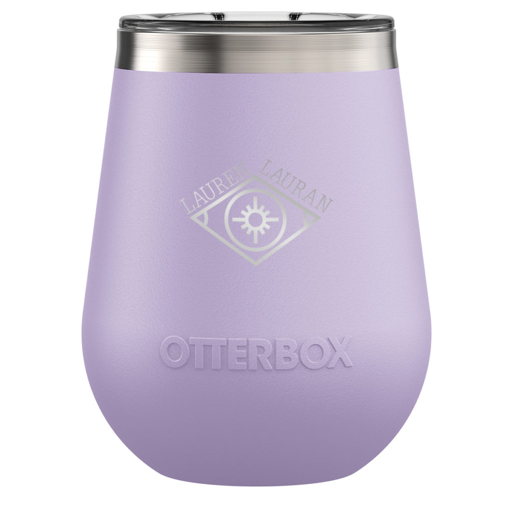 Otterbox® Elevation® Wine Tumbler–10 Oz. - 5413_PUR_Laser