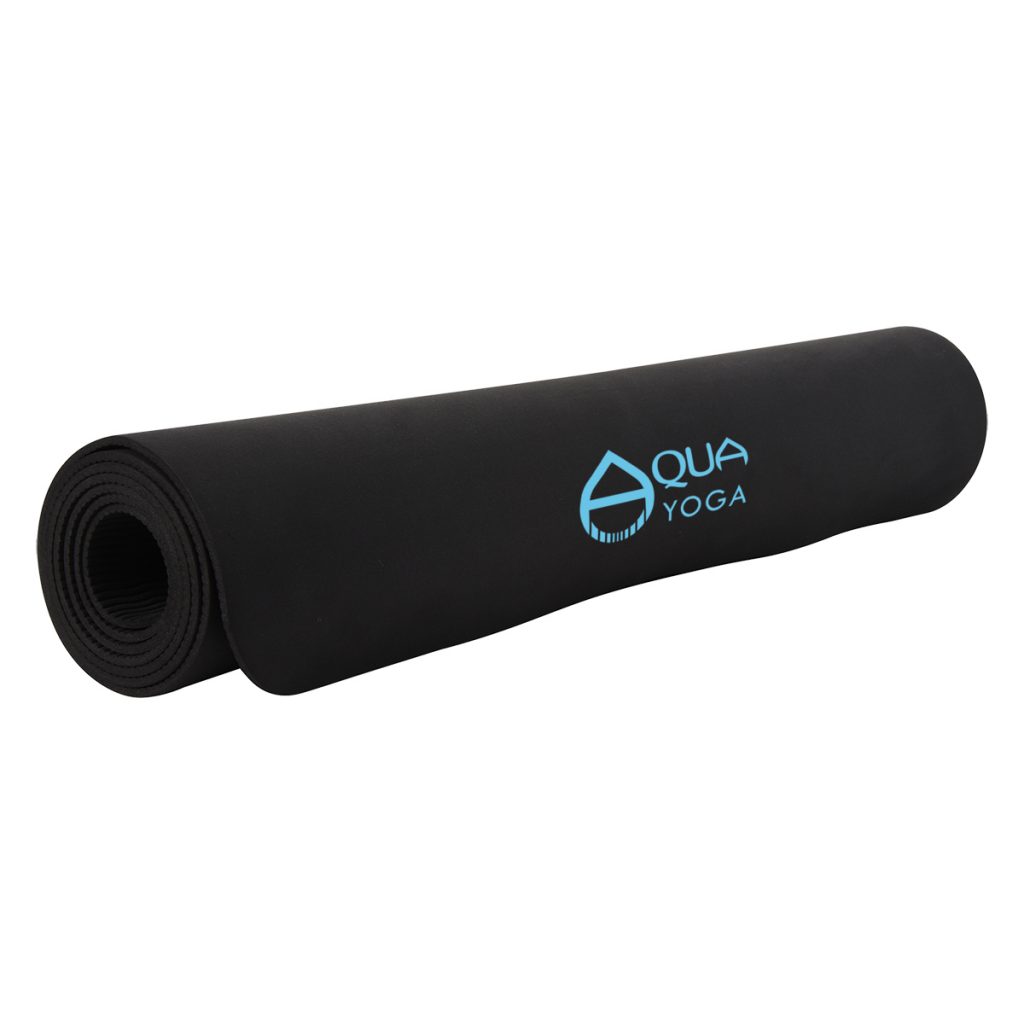 Single Layer Yoga Mat - 6060_BLK_Silkscreen