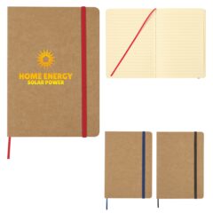 Eco-Inspired Strap Notebook - 6101_group