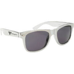 Metallic Malibu Sunglasses - 6226_METSIL_Silkscreen