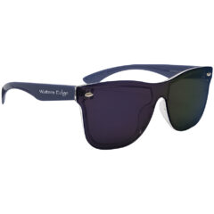 Outrider Mirrored Malibu Sunglasses - 6271_BLU_Silkscreen